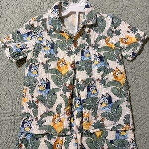 Bluey 2-Piece Outfit Set Toddler 3T NEW